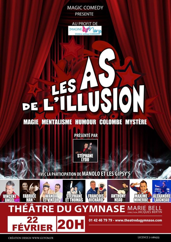 Alex le magicien, Spectacle de magie